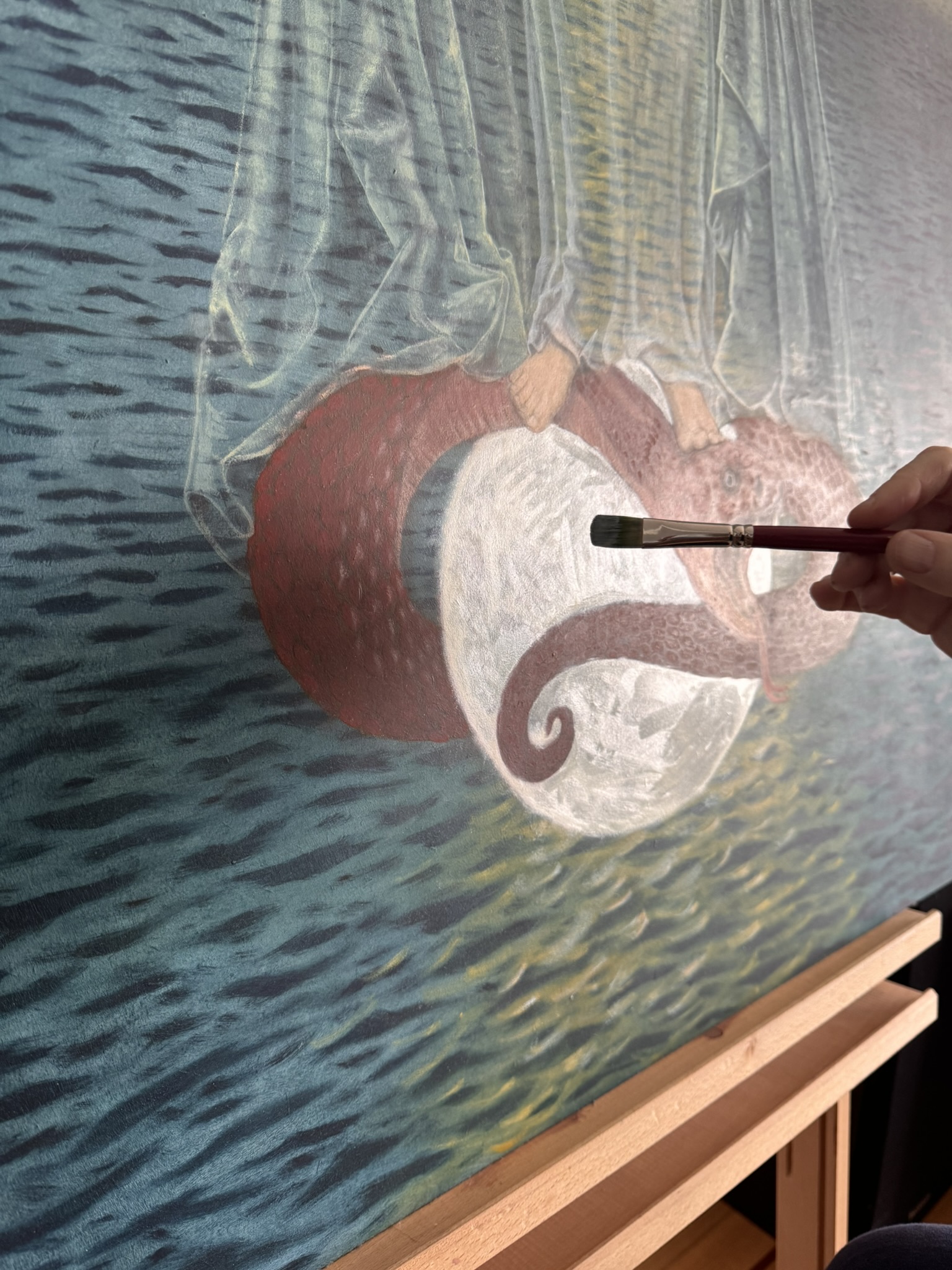 Revelation 12 — Sacred painting, photo 3