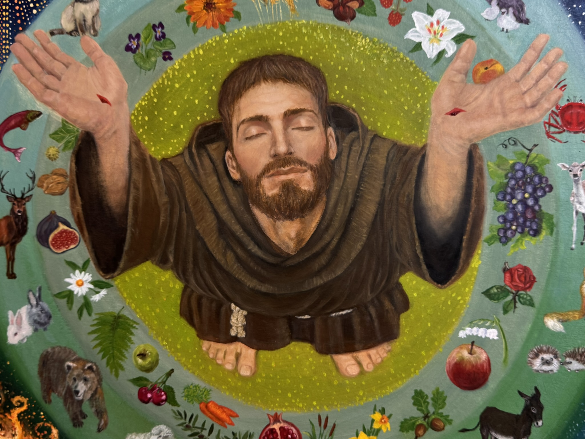 The Canticle of the Creatures — Sacred painting, photo 2