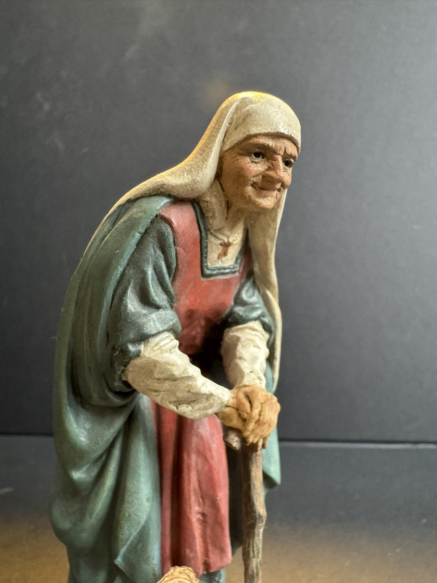 Policromado de belén - Figuras de Landi 13cm — Policromía, foto 1