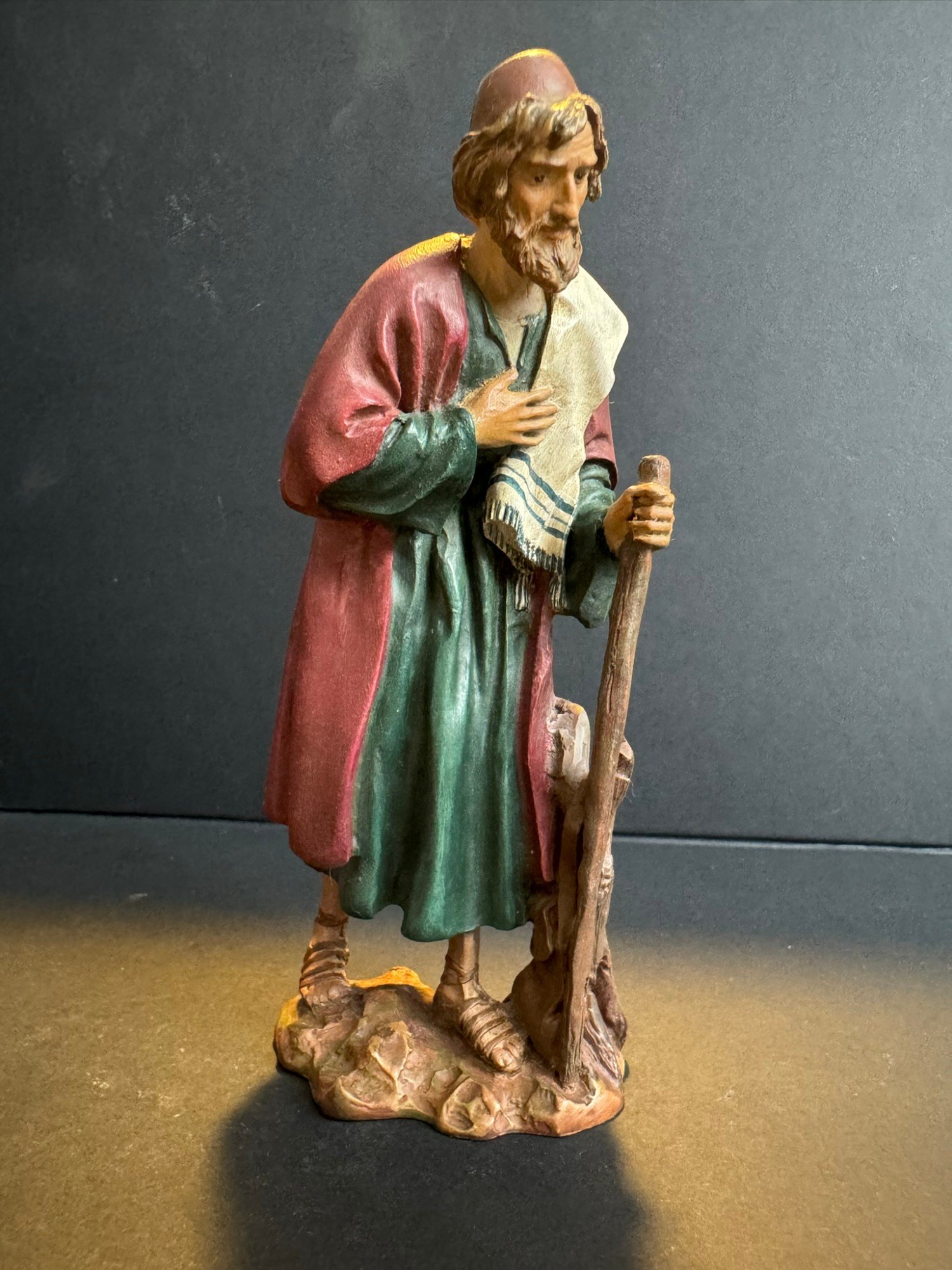 Policromado de belén - Figuras de Landi 13cm — Policromía, foto 13