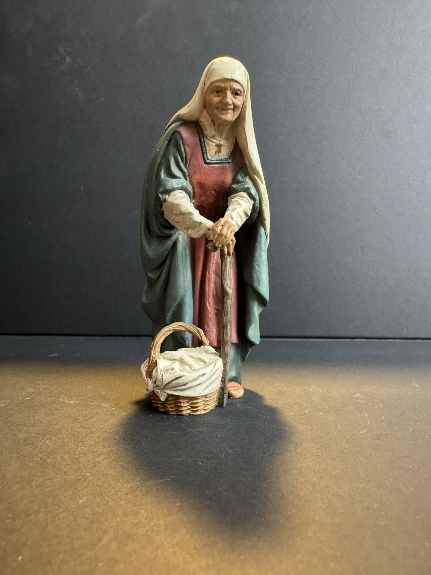 Policromado de belén - Figuras de Landi 13cm — Policromía, foto 5