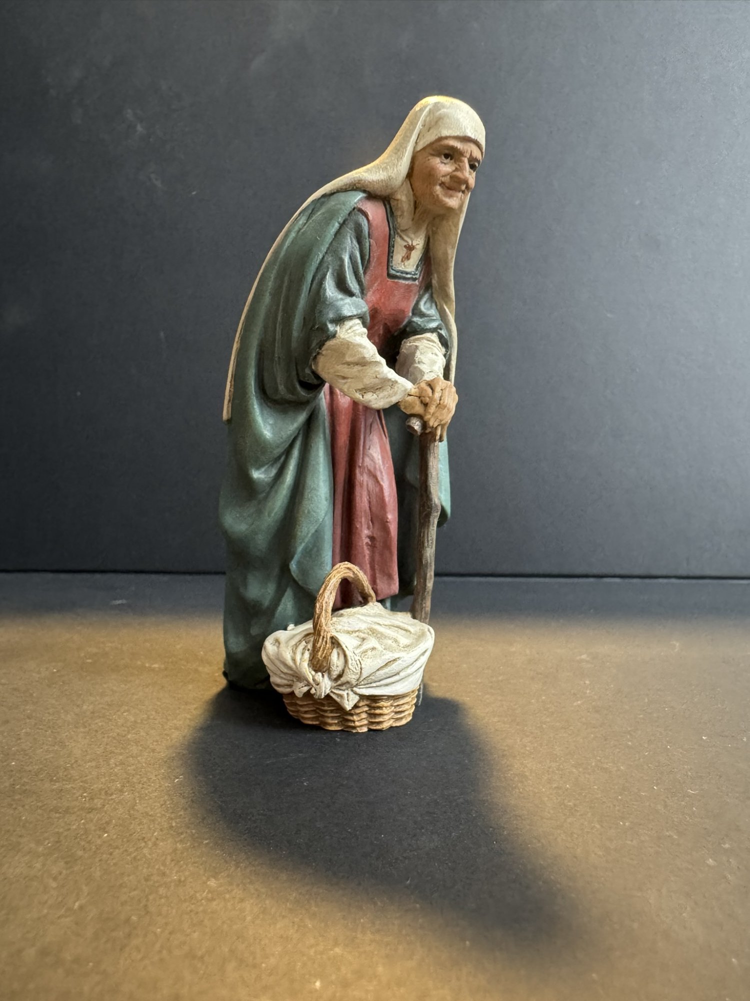 Policromado de belén - Figuras de Landi 13cm — Policromía, foto 6