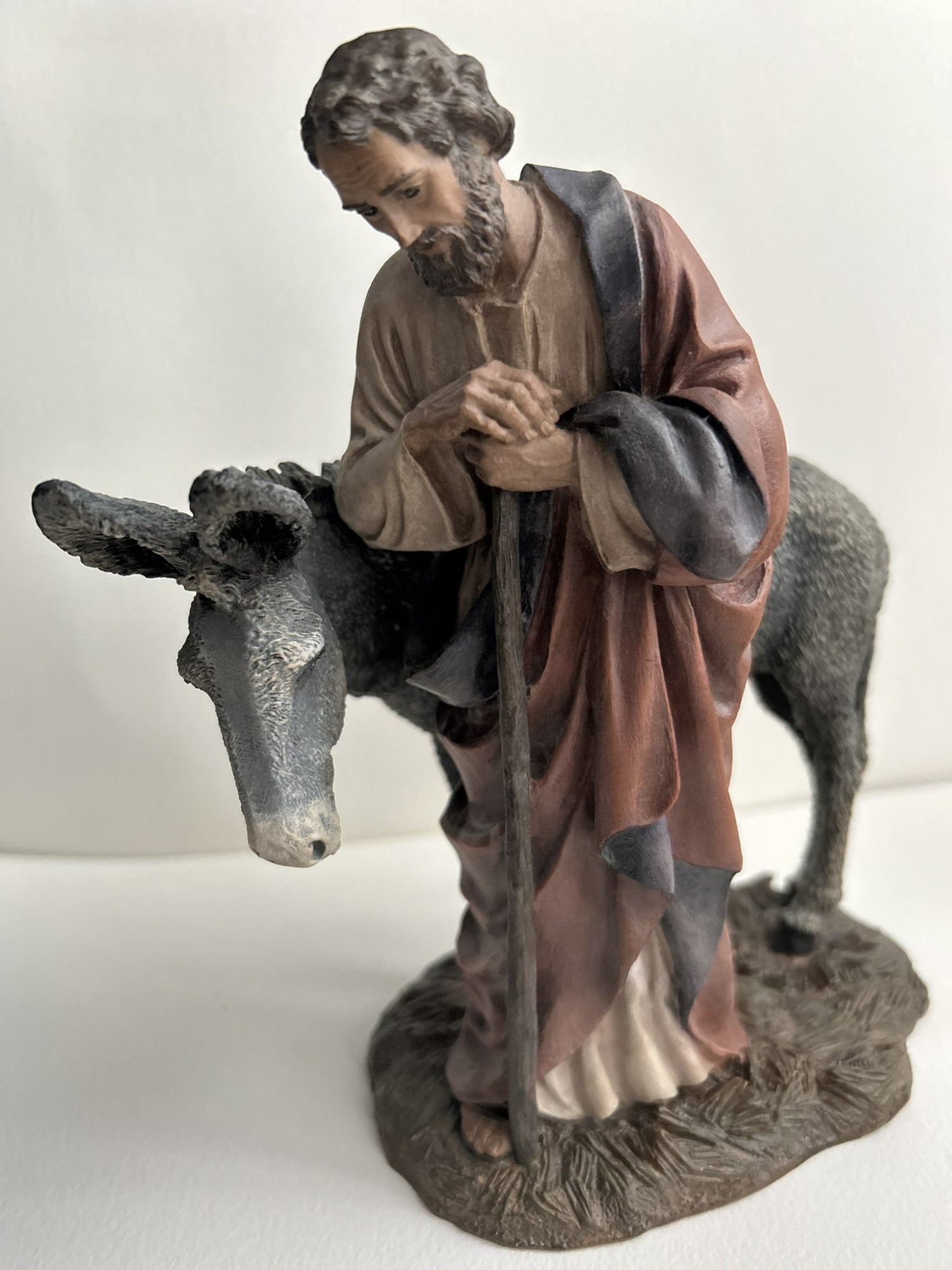 Nativity Scene Polychromy — Figures by Landi — Polychromy, photo 5