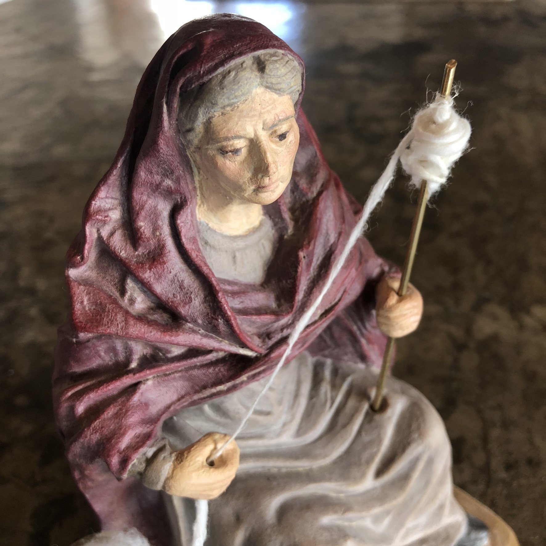 Policromado de figuras de belén - 22 cm — Policromía, foto 1