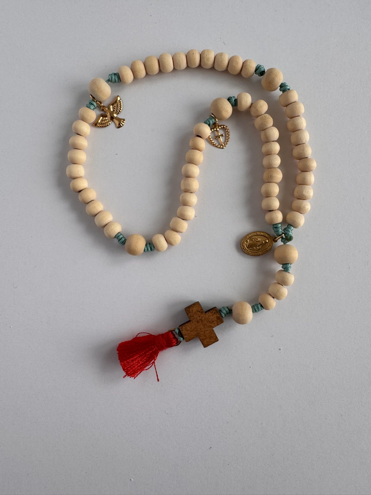 Rosario de madera I — Objetos de devoción, foto 1