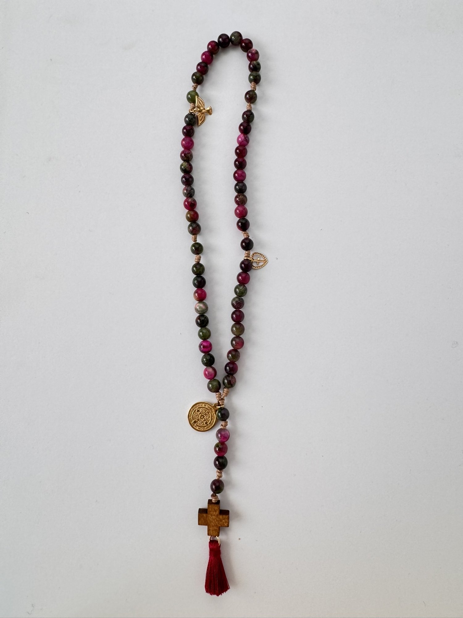 Rosario de piedras semi-preciosas III — Objetos de devoción, foto 2